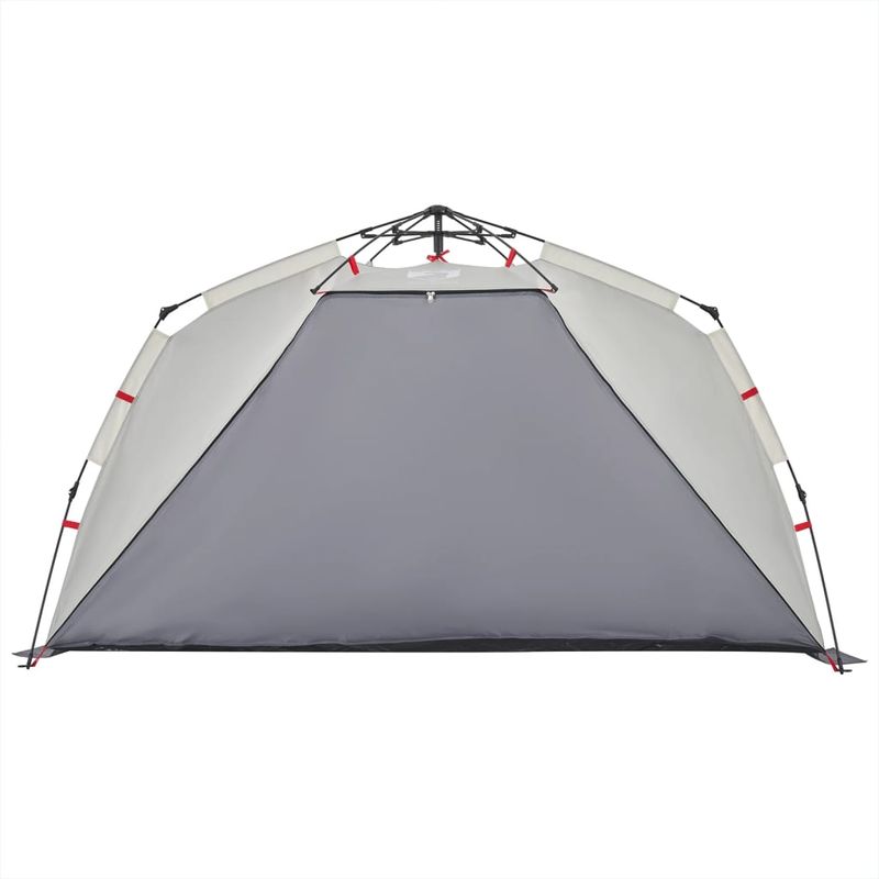 Sport si Outdoor - Camping - Corturi camping - Cort camping 3 persoane gri impermeabil setare rapida - Infinity.ro