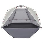 Sport si Outdoor - Camping - Corturi camping - Cort camping 3 persoane gri impermeabil setare rapida - Infinity.ro