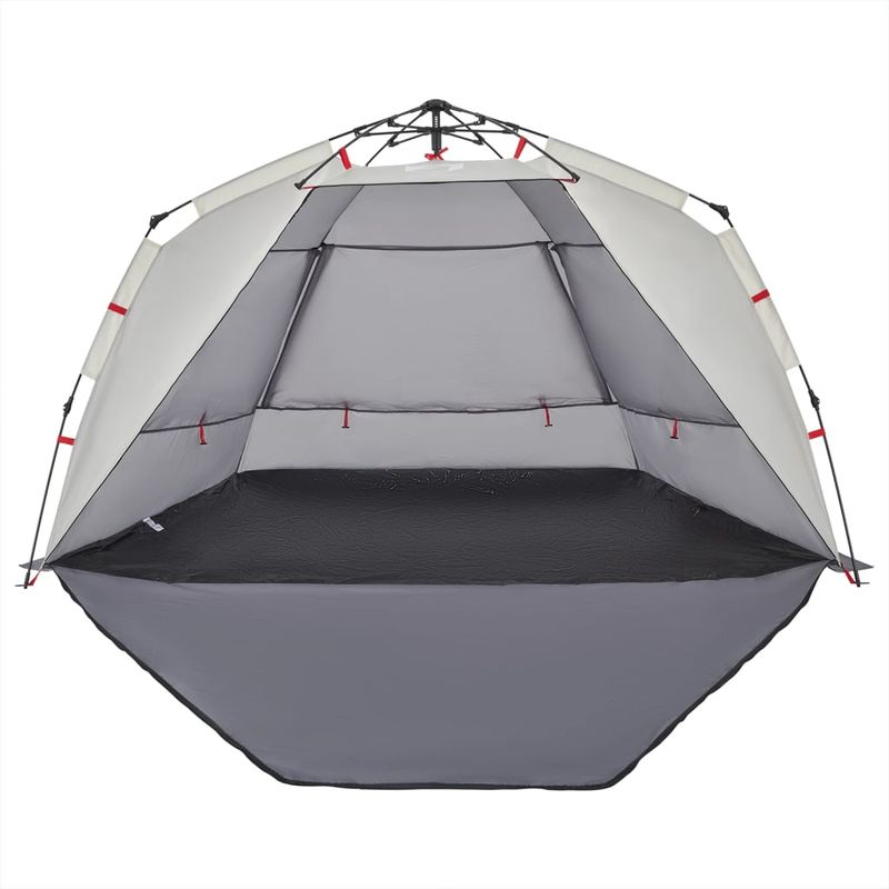 Sport si Outdoor - Camping - Corturi camping - Cort camping 3 persoane gri impermeabil setare rapida - Infinity.ro