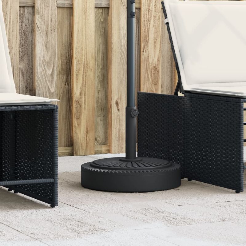 Casa si Gradina - Gradina si terasa - Umbrele si pavilioane - Umbrele - Suport umbrela pentru stalpi Ø38 / 48 mm, 25 kg, rotund - Infinity.ro