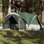 Sport si Outdoor - Camping - Corturi camping - Cort de familie Tipi pentru 8 persoane, verde, impermeabil - Infinity.ro