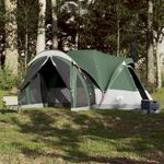 Sport si Outdoor - Camping - Corturi camping - Cort de familie Tipi pentru 8 persoane, verde, impermeabil - Infinity.ro