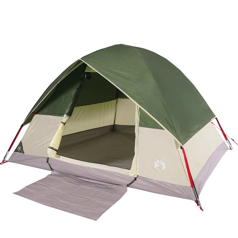 Sport si Outdoor - Camping - Corturi camping - Cort de camping cupola pentru 2 persoane, verde, impermeabil - Infinity.ro