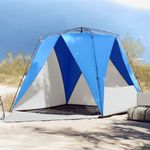 Sport si Outdoor - Camping - Corturi camping - Cort camping 4 persoane albastru azur impermeabil setare rapida - Infinity.ro