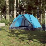 Sport si Outdoor - Camping - Corturi camping - Cort de camping cupola 3 persoane, setare rapida, albastru - Infinity.ro