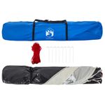 Sport si Outdoor - Camping - Corturi camping - Cort camping 4 persoane albastru azur impermeabil setare rapida - Infinity.ro