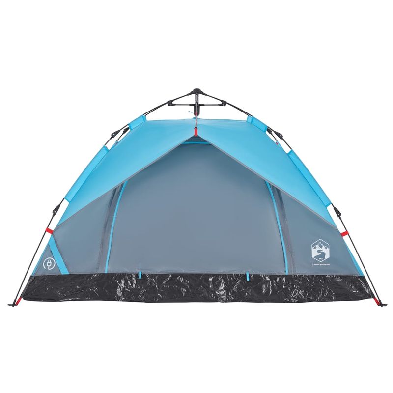 Sport si Outdoor - Camping - Corturi camping - Cort de camping cupola 3 persoane, setare rapida, albastru - Infinity.ro