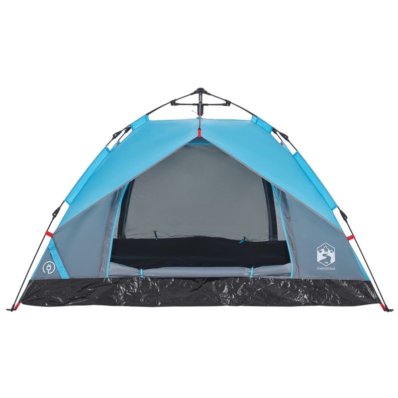 Sport si Outdoor - Camping - Corturi camping - Cort de camping cupola 3 persoane, setare rapida, albastru - Infinity.ro