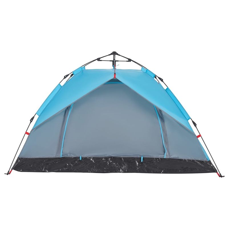 Sport si Outdoor - Camping - Corturi camping - Cort de camping cupola 3 persoane, setare rapida, albastru - Infinity.ro