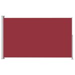 Casa si Gradina - Gradina si terasa - Umbrele si pavilioane - Umbrele - Copertina laterala retractabila terasa, rosu, 220x300 cm - Infinity.ro