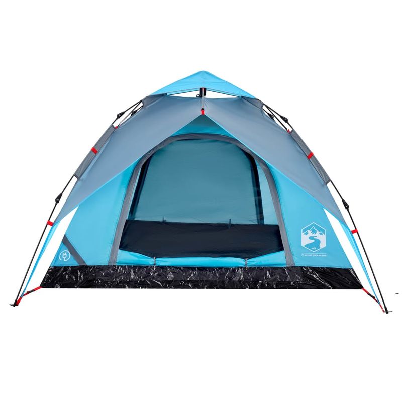 Sport si Outdoor - Camping - Corturi camping - Cort de camping cupola 4 persoane, setare rapida, albastru - Infinity.ro