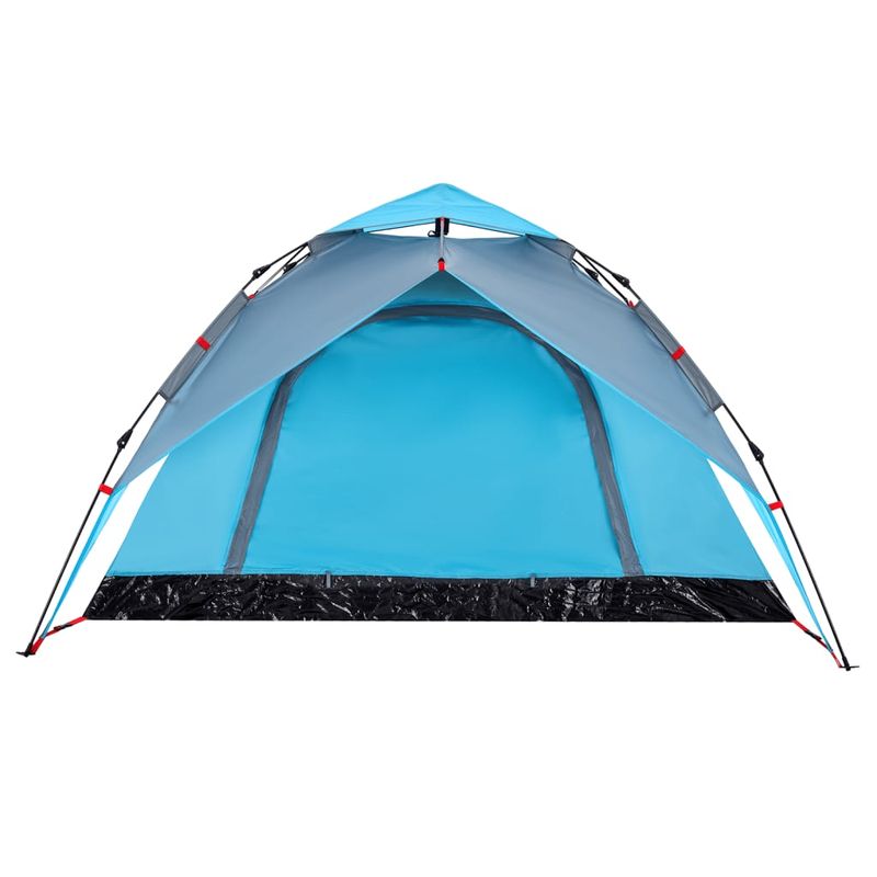 Sport si Outdoor - Camping - Corturi camping - Cort de camping cupola 4 persoane, setare rapida, albastru - Infinity.ro