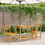 Casa si Gradina - Gradina si terasa - Mobilier exterior - Seturi mobila gradina - Set mobilier de balcon, 3 piese, lemn masiv de acacia - Infinity.ro