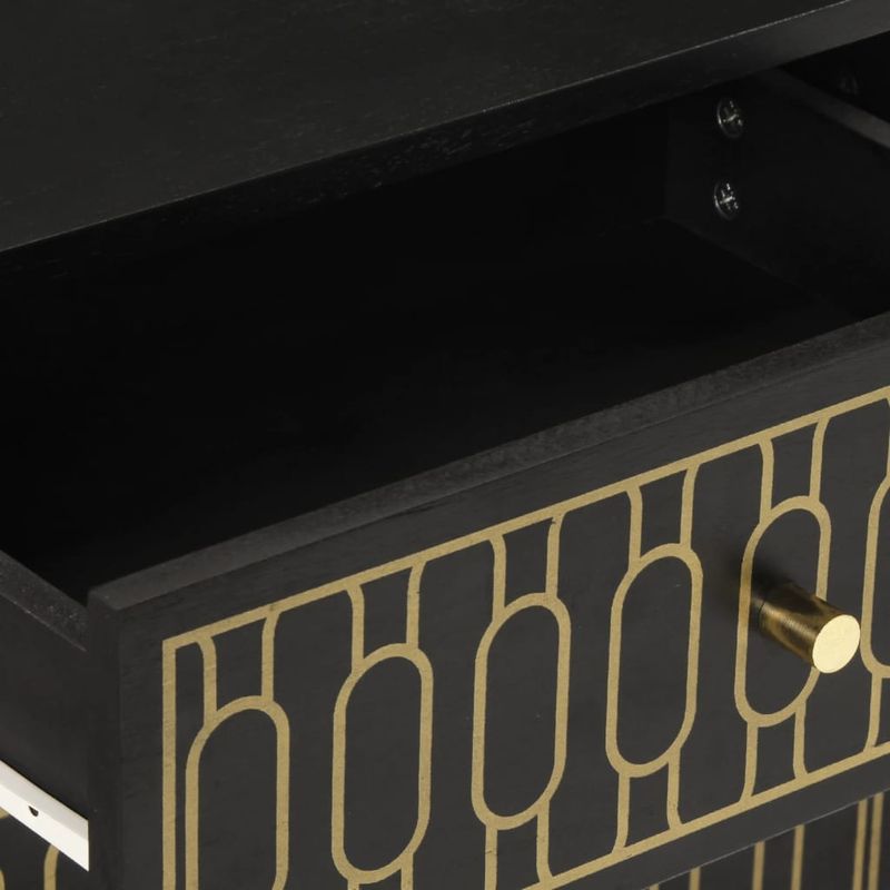 Casa si Gradina - Mobilier - Comode si corpuri - Noptiere - Noptiera, 50x33x60 cm, lemn masiv de mango - Infinity.ro