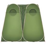 Sport si Outdoor - Camping - Corturi camping - Cort de intimitate pop-up, verde, impermeabil - Infinity.ro