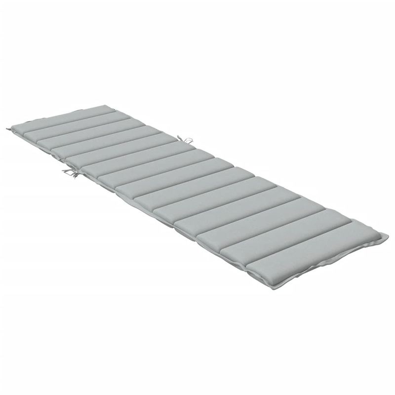 Casa si Gradina - Gradina si terasa - Mobilier exterior - Perne decorative exterior - Perna de sezlong, melanj gri deschis, 200x50x4 cm textil - Infinity.ro