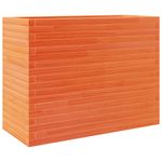 Casa si Gradina - Gradinarit si plante - Plante si ghivece - Ghivece si suporturi - Jardiniera gradina, maro ceruit, 90x40x68,5 cm, lemn masiv pin - Infinity.ro