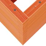 Casa si Gradina - Gradinarit si plante - Plante si ghivece - Ghivece si suporturi - Jardiniera gradina, maro ceruit, 90x40x68,5 cm, lemn masiv pin - Infinity.ro