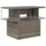 Casa si Gradina - Gradina si terasa - Mobilier exterior - Seturi mobila gradina - Set canapele de gradina cu perne, 8 piese, gri, poliratan - Infinity.ro