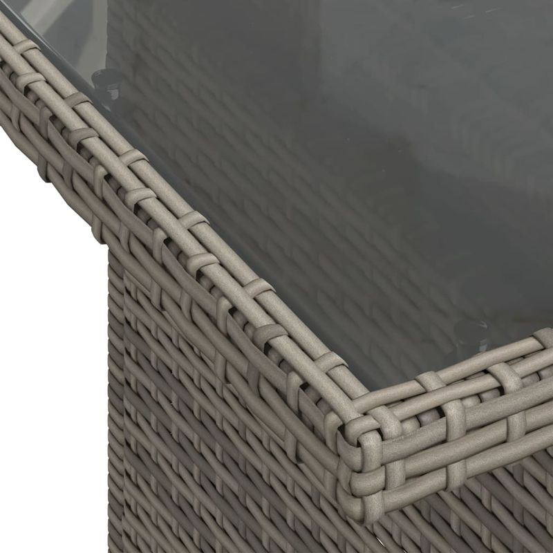 Casa si Gradina - Gradina si terasa - Mobilier exterior - Seturi mobila gradina - Set canapele de gradina cu perne, 8 piese, gri, poliratan - Infinity.ro