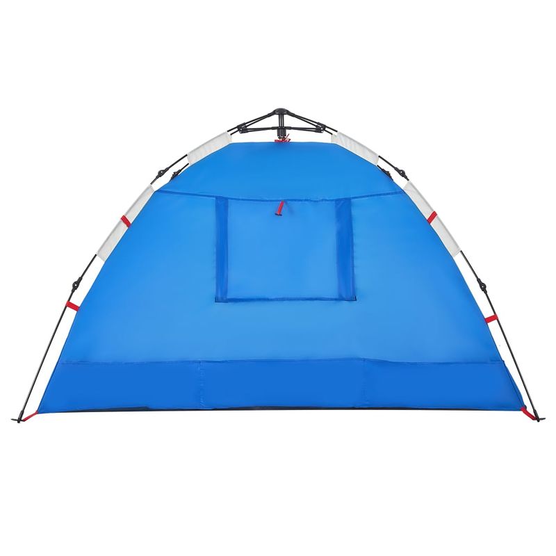 Sport si Outdoor - Camping - Corturi camping - Cort camping 2 persoane albastru azur impermeabil setare rapida - Infinity.ro