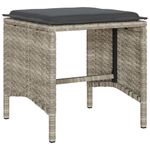 Casa si Gradina - Gradina si terasa - Mobilier exterior - Seturi mobila gradina - Set canapele de gradina cu perne, 6 piese gri deschis poliratan - Infinity.ro