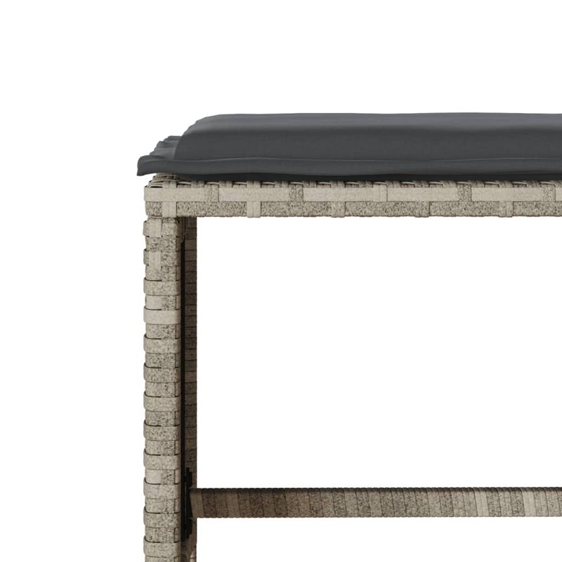 Casa si Gradina - Gradina si terasa - Mobilier exterior - Seturi mobila gradina - Set canapele de gradina cu perne, 6 piese gri deschis poliratan - Infinity.ro