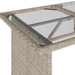 Casa si Gradina - Gradina si terasa - Mobilier exterior - Seturi mobila gradina - Set canapele de gradina cu perne, 6 piese gri deschis poliratan - Infinity.ro