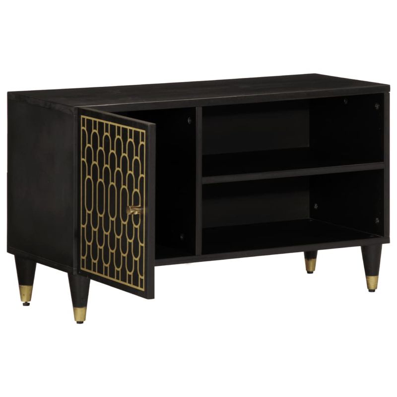 Casa si Gradina - Mobilier - Comode si corpuri - Comode - Comoda TV, 80x31,5x46 cm, lemn masiv de mango - Infinity.ro