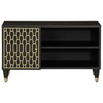 Casa si Gradina - Mobilier - Comode si corpuri - Comode - Comoda TV, 80x31,5x46 cm, lemn masiv de mango - Infinity.ro