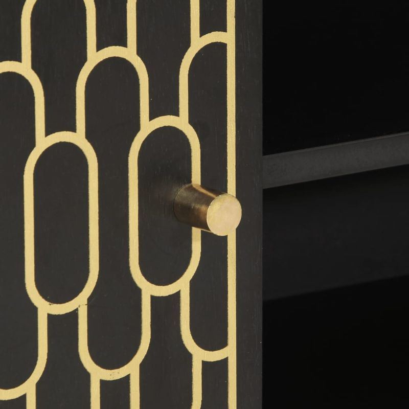 Casa si Gradina - Mobilier - Comode si corpuri - Comode - Comoda TV, 80x31,5x46 cm, lemn masiv de mango - Infinity.ro