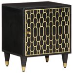 Casa si Gradina - Mobilier - Comode si corpuri - Noptiere - Noptiera, 40x33x46 cm, lemn masiv de mango - Infinity.ro