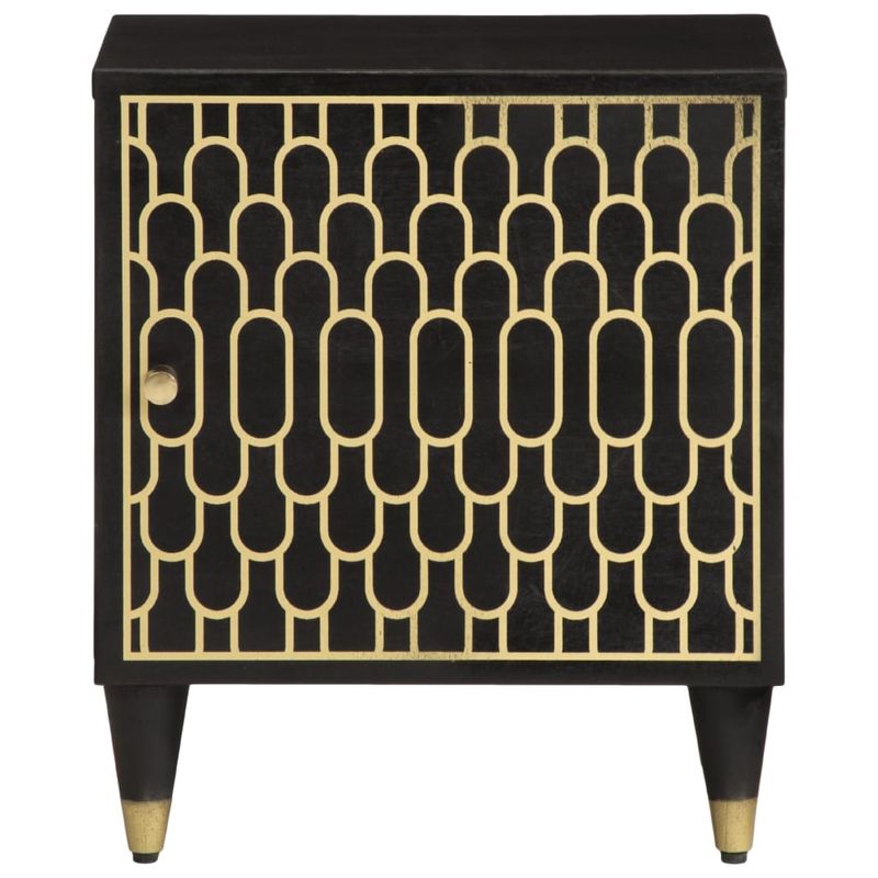 Casa si Gradina - Mobilier - Comode si corpuri - Noptiere - Noptiera, 40x33x46 cm, lemn masiv de mango - Infinity.ro