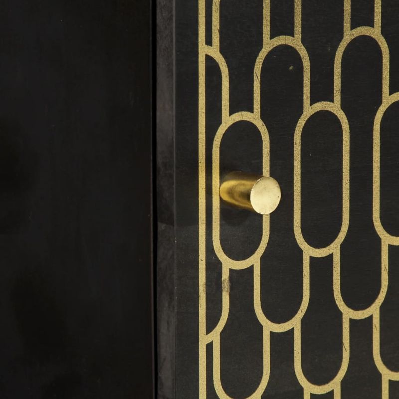 Casa si Gradina - Mobilier - Comode si corpuri - Noptiere - Noptiera, 40x33x46 cm, lemn masiv de mango - Infinity.ro