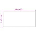 Sport si Outdoor - Camping - Accesorii corturi - Covor pentru cort, verde deschis, 250x550 cm, HDPE - Infinity.ro
