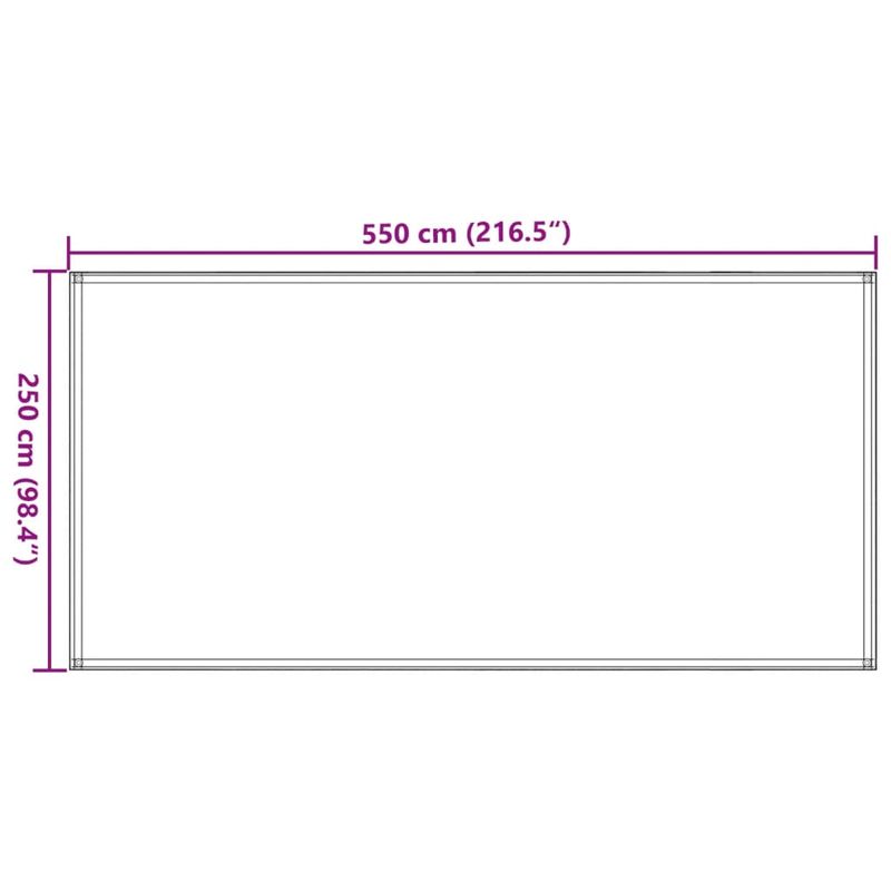 Sport si Outdoor - Camping - Accesorii corturi - Covor pentru cort, verde deschis, 250x550 cm, HDPE - Infinity.ro