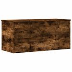 Casa si Gradina - Mobilier - Organizare si depozitare - Cutii depozitare - Cutie de depozitare stejar fumuriu, 100x42x46 cm lemn prelucrat - Infinity.ro