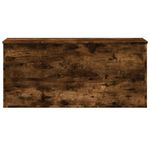 Casa si Gradina - Mobilier - Organizare si depozitare - Cutii depozitare - Cutie de depozitare stejar fumuriu, 100x42x46 cm lemn prelucrat - Infinity.ro