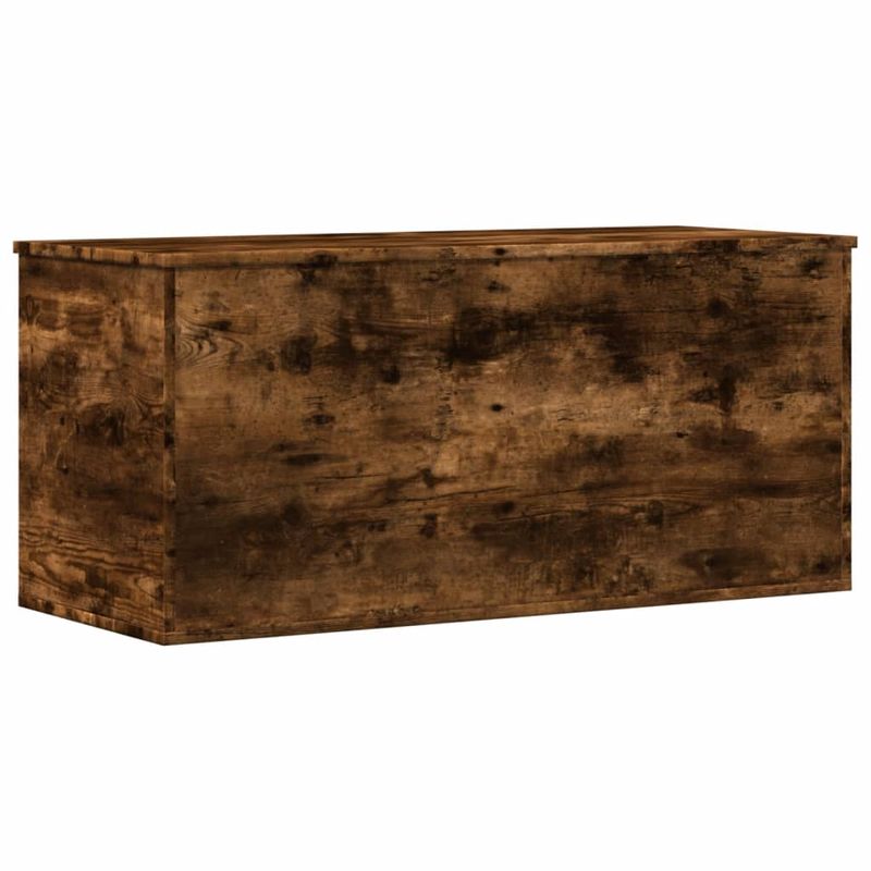 Casa si Gradina - Mobilier - Organizare si depozitare - Cutii depozitare - Cutie de depozitare stejar fumuriu, 100x42x46 cm lemn prelucrat - Infinity.ro
