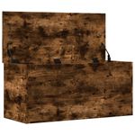 Casa si Gradina - Mobilier - Organizare si depozitare - Cutii depozitare - Cutie de depozitare stejar fumuriu, 100x42x46 cm lemn prelucrat - Infinity.ro
