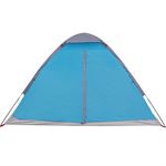 Sport si Outdoor - Camping - Corturi camping - Cort de camping cupola pentru 4 persoane, albastru, impermeabil - Infinity.ro