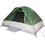 Sport si Outdoor - Camping - Corturi camping - Cort de camping cupola pentru 4 persoane, verde, impermeabil - Infinity.ro