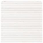 Casa si Gradina - Gradinarit si plante - Plante si ghivece - Ghivece si suporturi - Jardiniera de gradina, alb, 70x40x68,5 cm, lemn masiv de pin - Infinity.ro