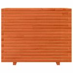 Casa si Gradina - Gradinarit si plante - Plante si ghivece - Ghivece si suporturi - Jardiniera gradina, maro ceruit, 90x60x72,5 cm, lemn masiv pin - Infinity.ro