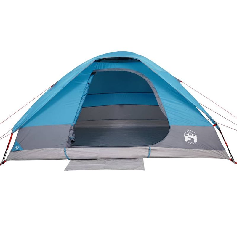 Sport si Outdoor - Camping - Corturi camping - Cort de familie cupola, 6 persoane, albastru, impermeabil - Infinity.ro