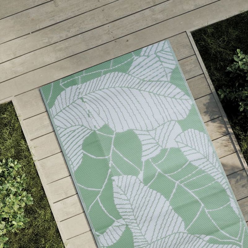 Casa si Gradina - Textile si covoare - Covoare - Covoare casa - Covor de exterior, frunză, 80x150 cm, PP - Infinity.ro