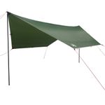 Sport si Outdoor - Camping - Copertine si adaposturi - Prelata de camping, verde, 430x380x210 cm, impermeabila, material tafta - Infinity.ro