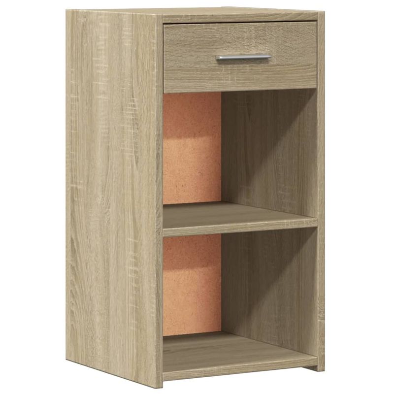 Casa si Gradina - Mobilier - Comode si corpuri - Noptiere - Noptiere, 2 buc., stejar sonoma, 35x34x65 cm, lemn prelucrat - Infinity.ro