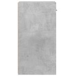 Casa si Gradina - Mobilier - Comode si corpuri - Noptiere - Noptiere, 2 buc., gri beton, 35x34x65 cm, lemn prelucrat - Infinity.ro