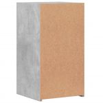 Casa si Gradina - Mobilier - Comode si corpuri - Noptiere - Noptiere, 2 buc., gri beton, 35x34x65 cm, lemn prelucrat - Infinity.ro